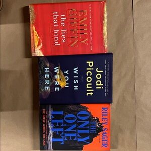 Set of Three Hardcover Books